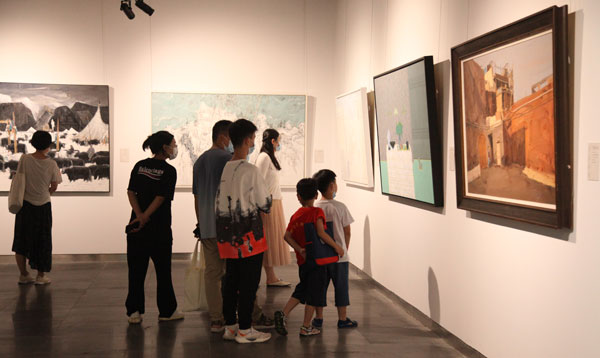 中原畫風——河南省青年優秀美術作品展在鄭州升達藝術館舉辦